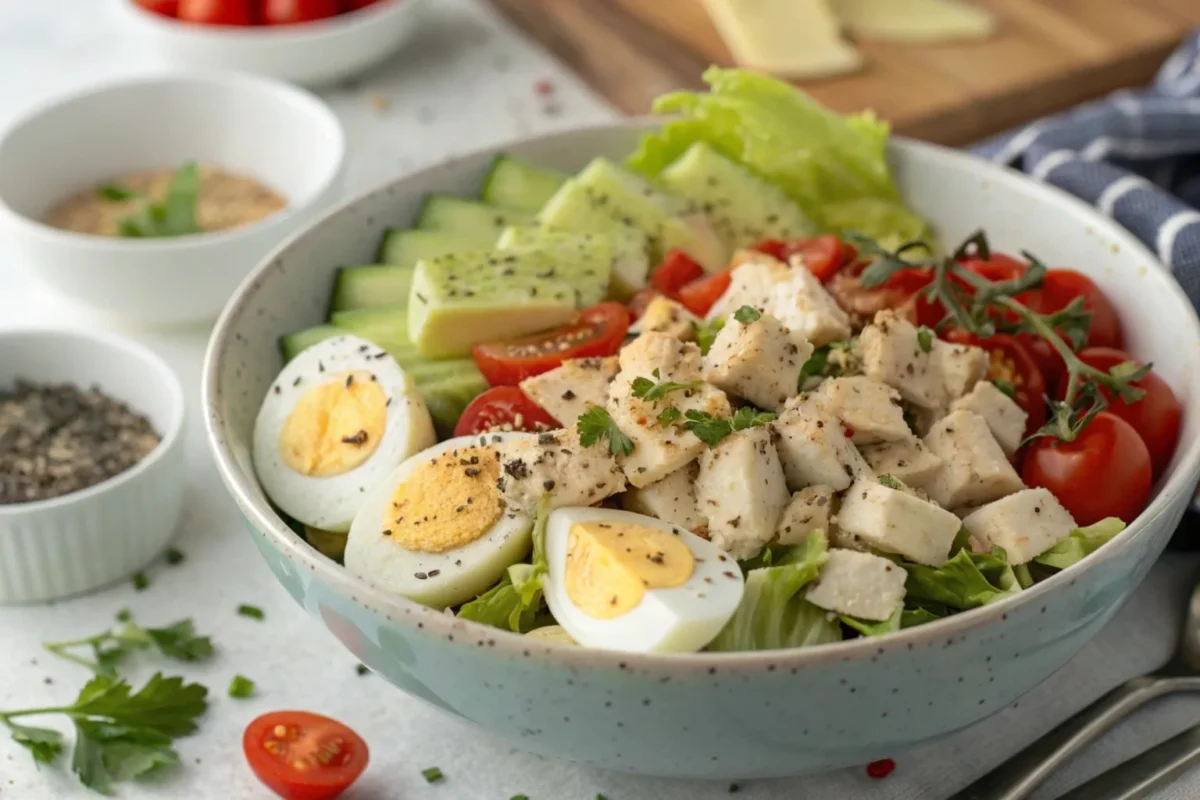 chicken salad recipe with eggs