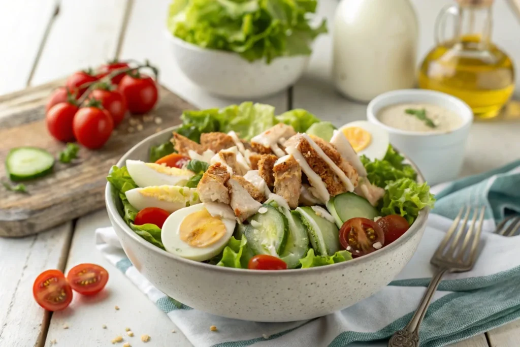chicken salad recipe with eggs