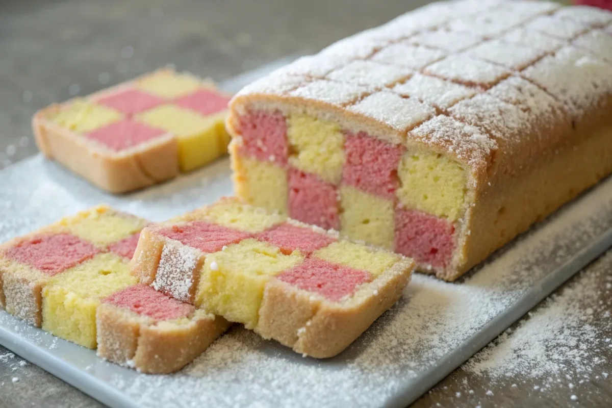 Battenberg cake recipe