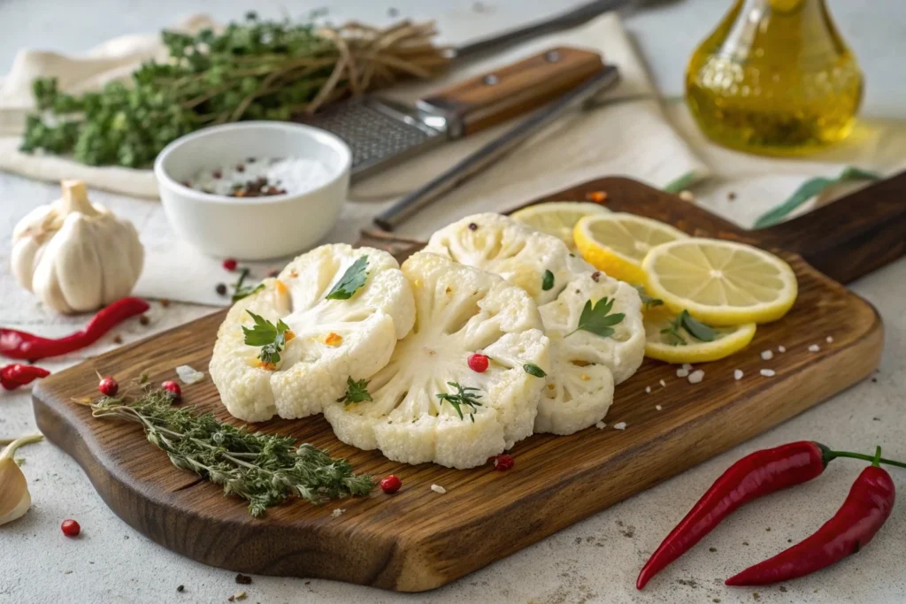 Cauliflower Steak Recipe