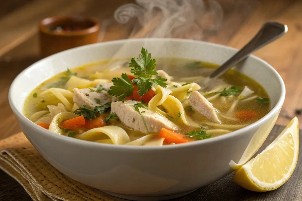 Chicken noodle soup recipe