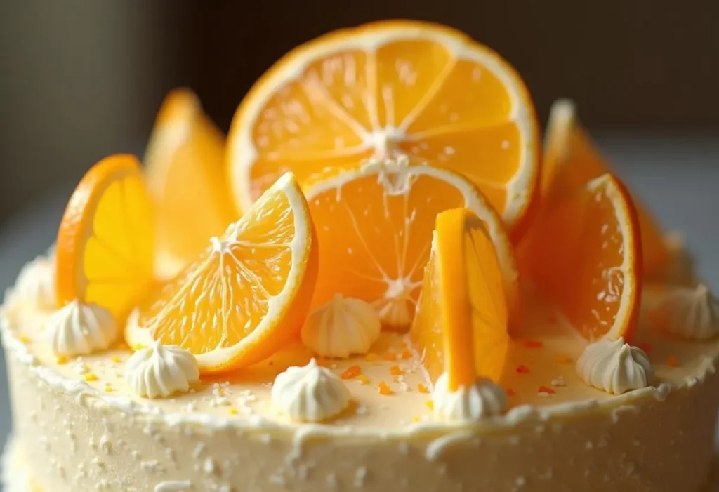 Orange Creamsicle Cake