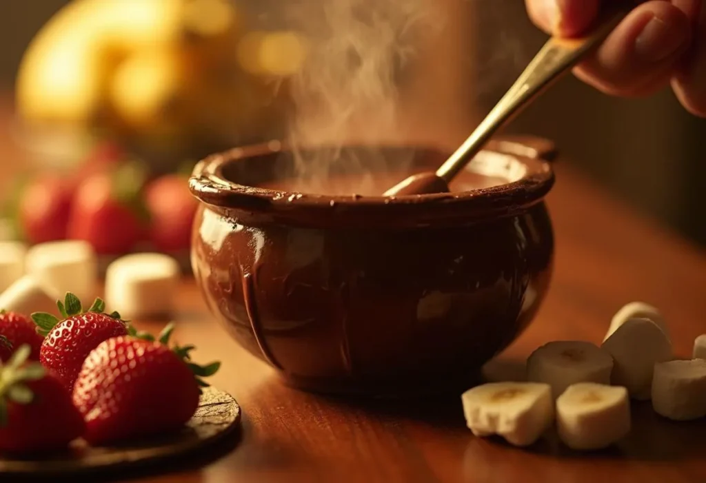 chocolate fondue delights