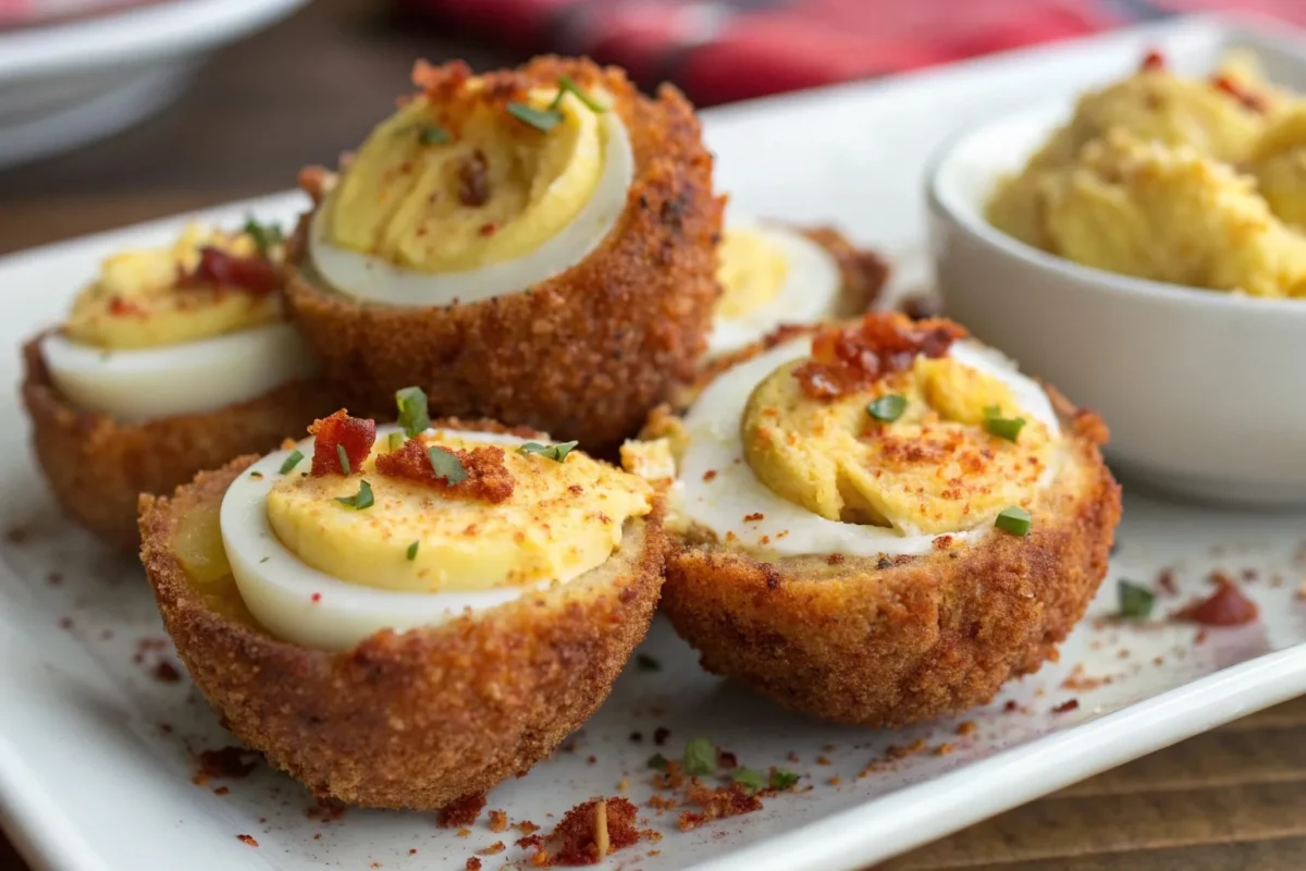Fried Deviled Eggs Recipe