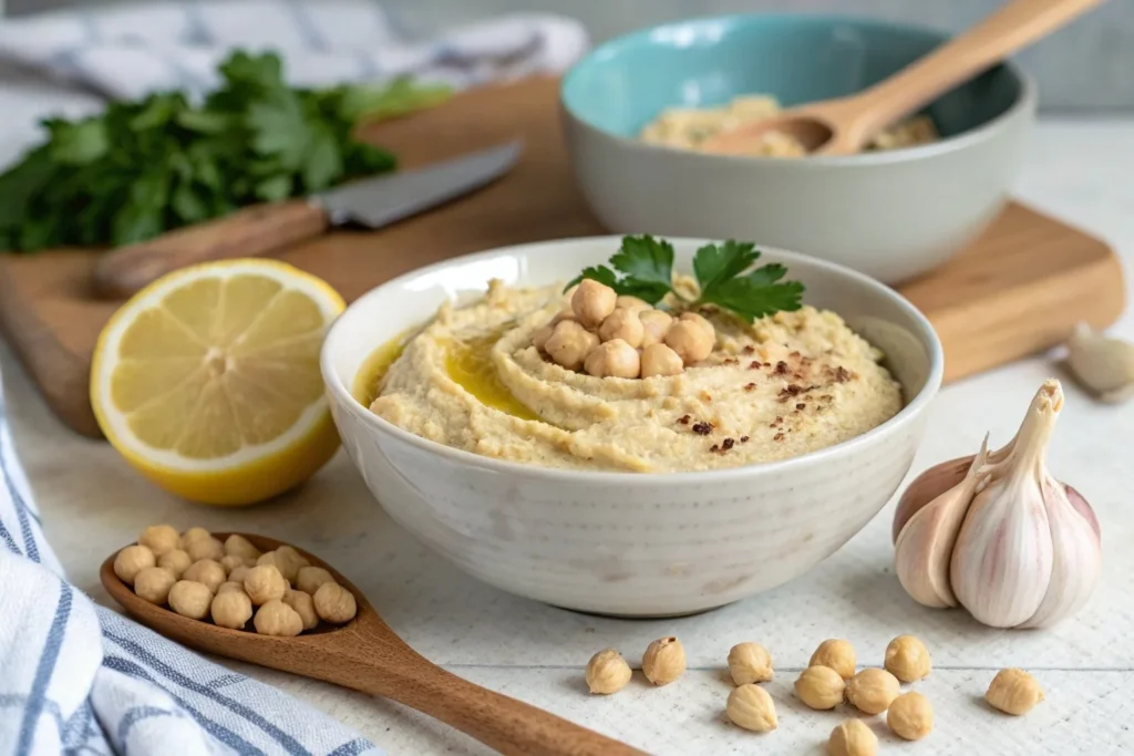 Garlic Hummus Recipe