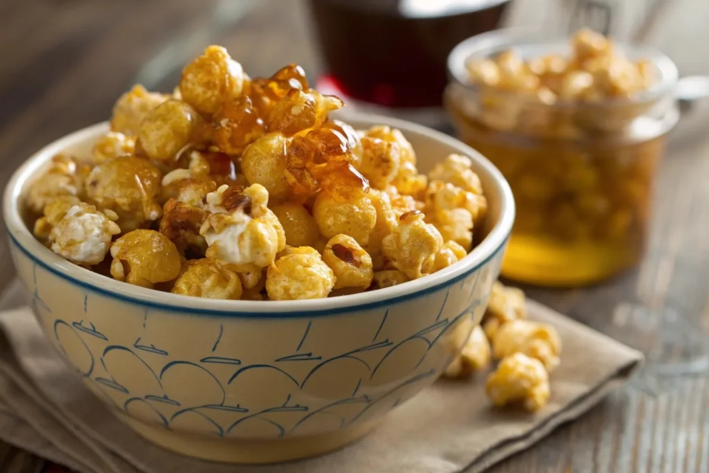 Honey Popcorn Recipe