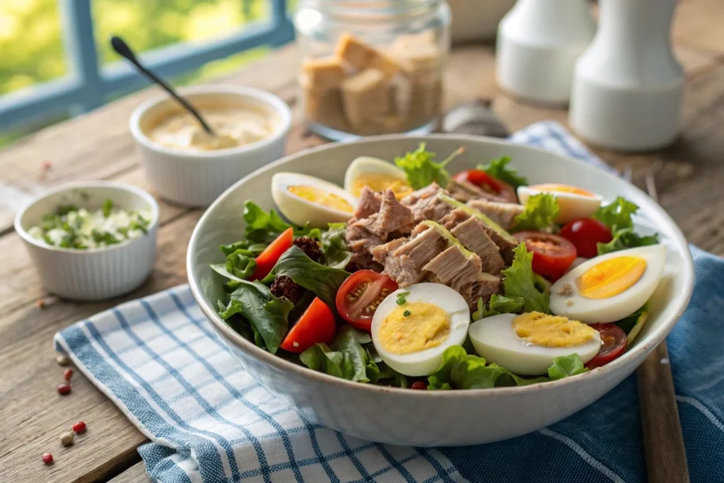 Tuna Salad with Egg