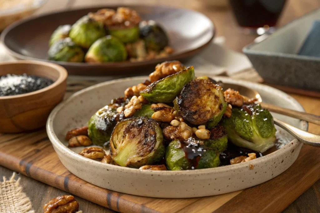 Balsamic Brussel Sprouts