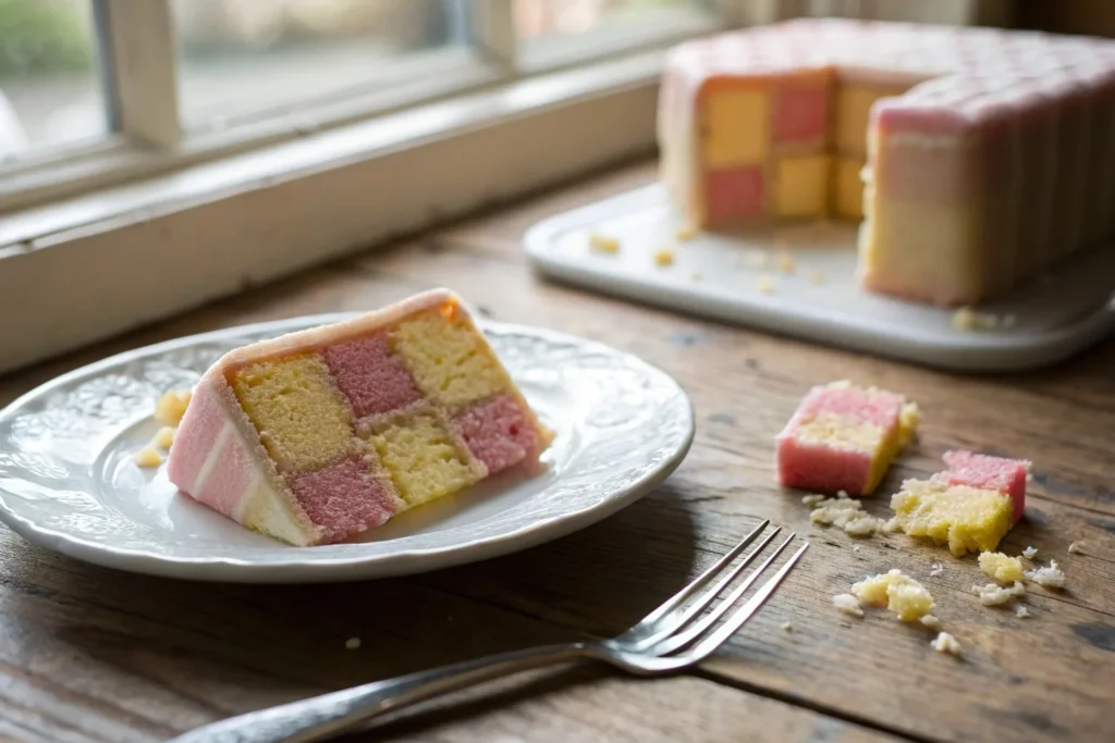 Battenberg cake recipe