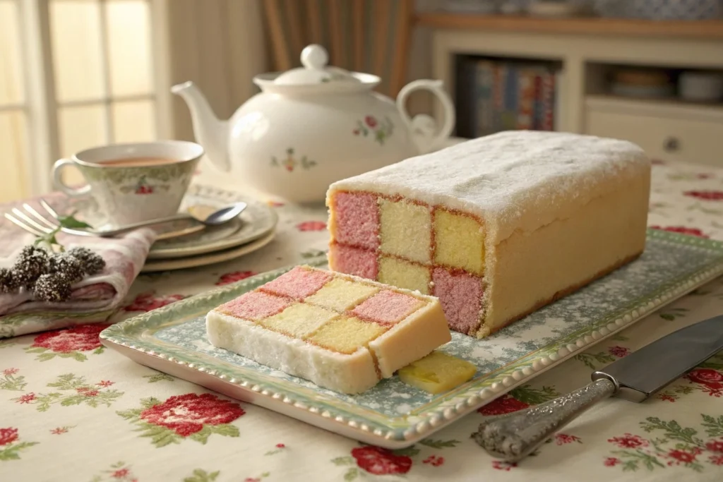 Battenberg cake recipe
