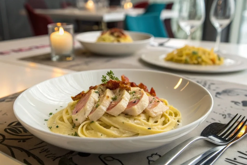 Chicken Carbonara