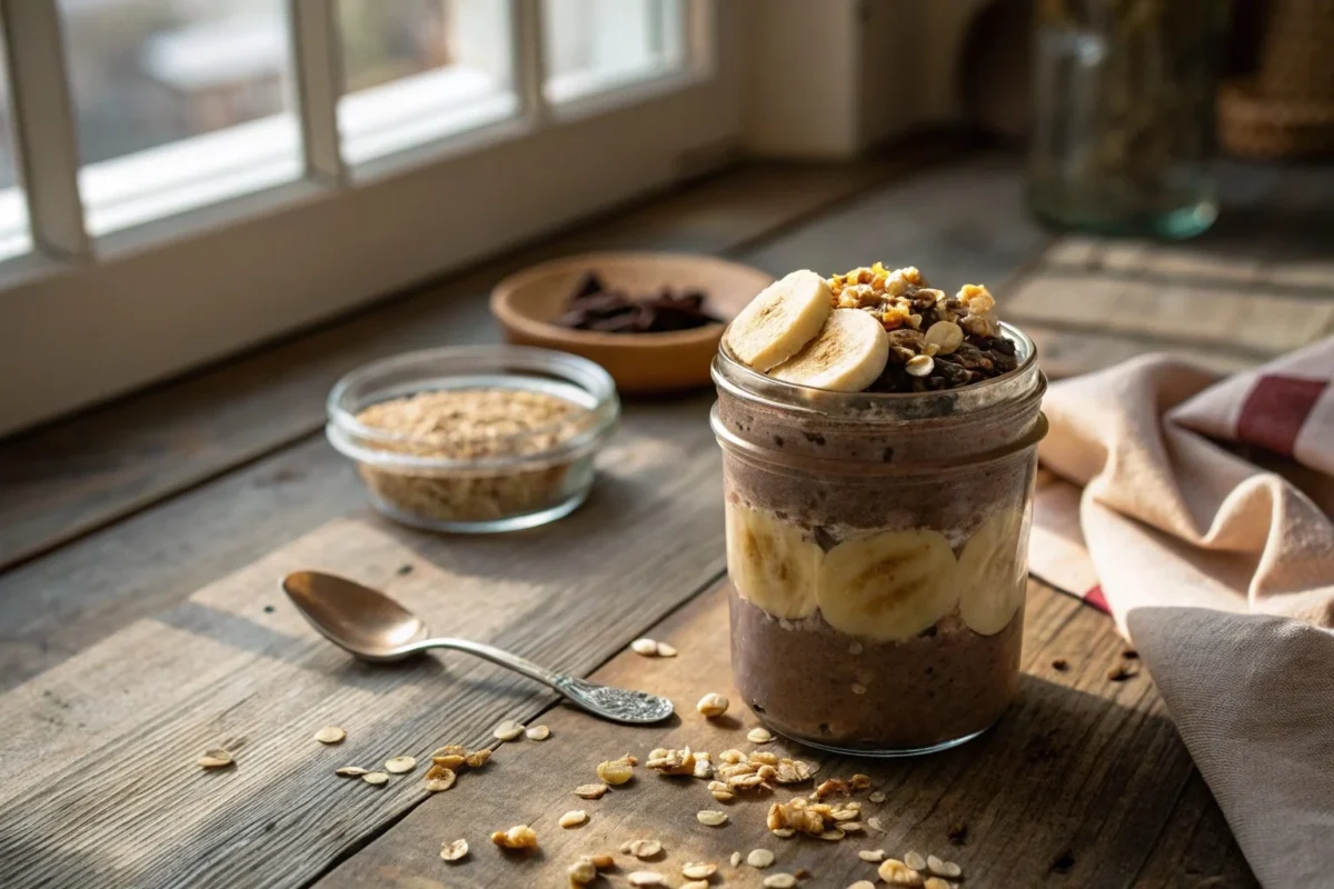 Chocolate Overnight Oats Recipe