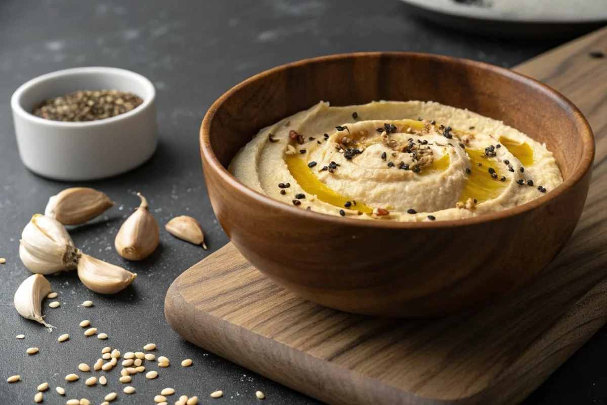 Garlic Hummus Recipe