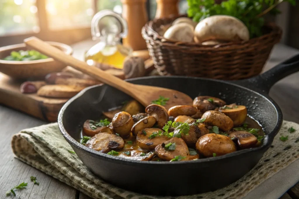 Garlic Mushroom Recipe