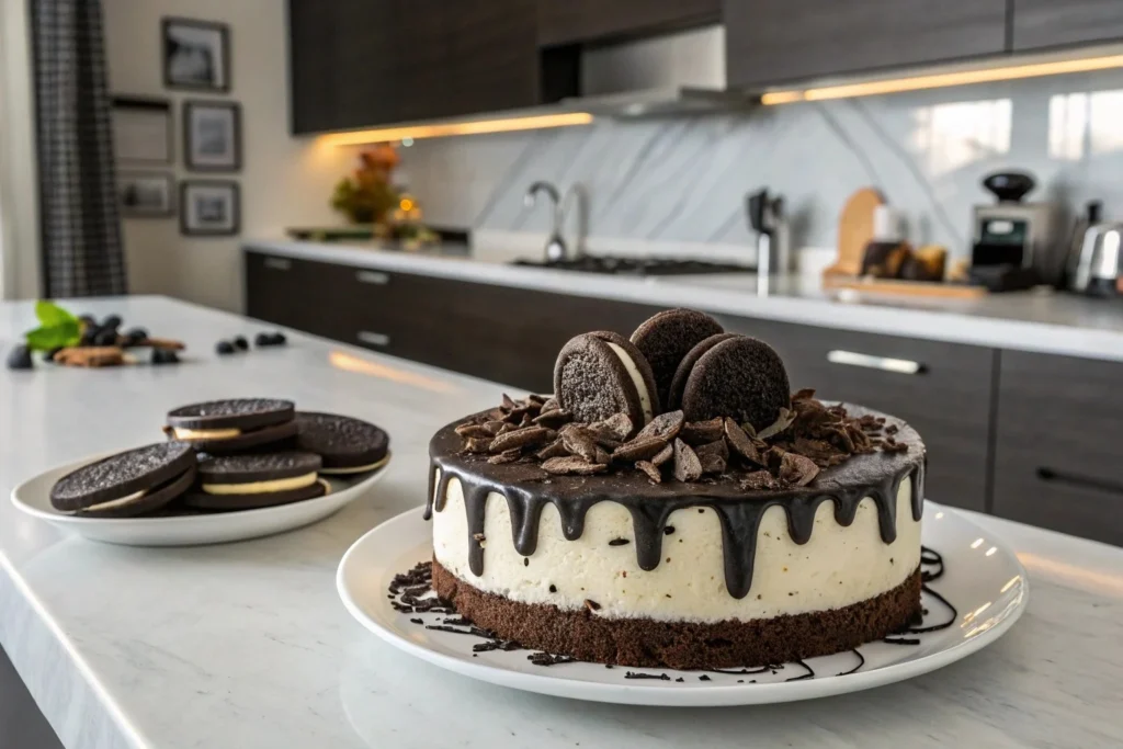 Oreo Cheesecake Cake Recipe