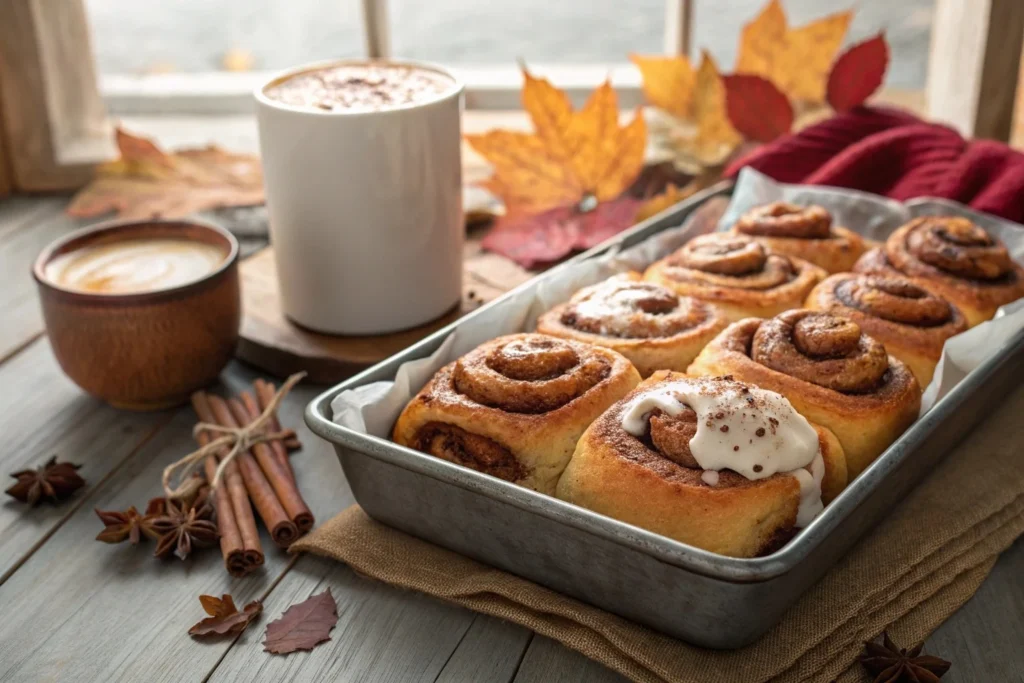 Pumpkin Cinnamon Rolls
