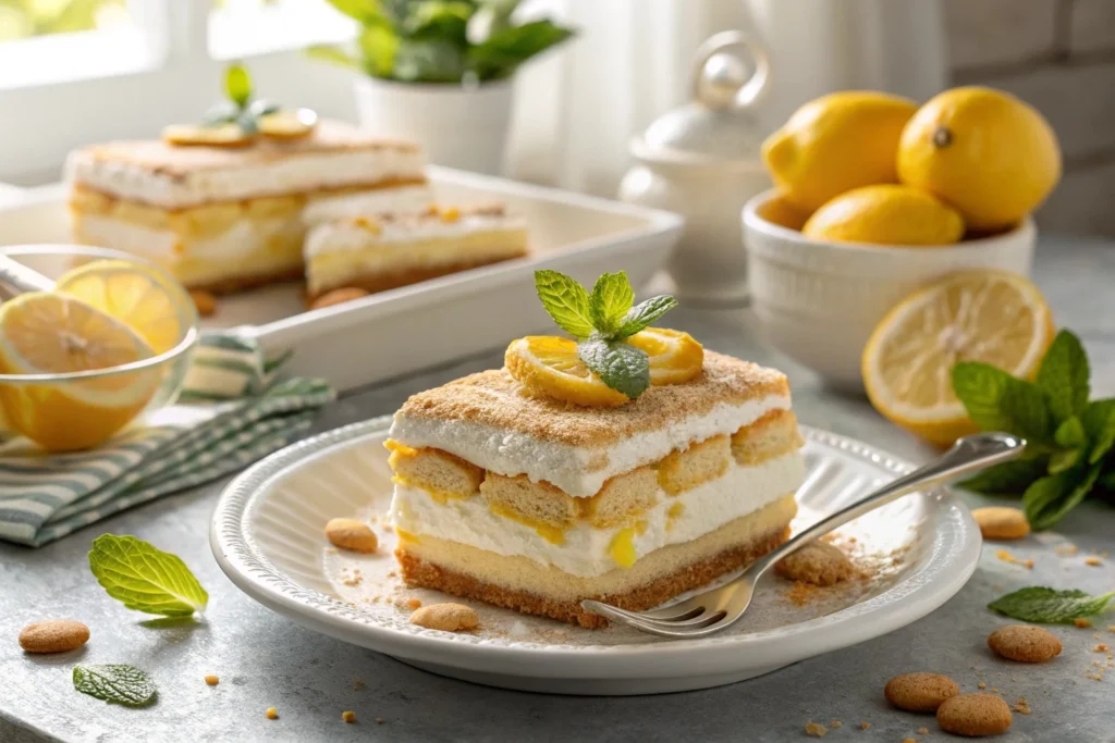 Lemon Tiramisu Recipe