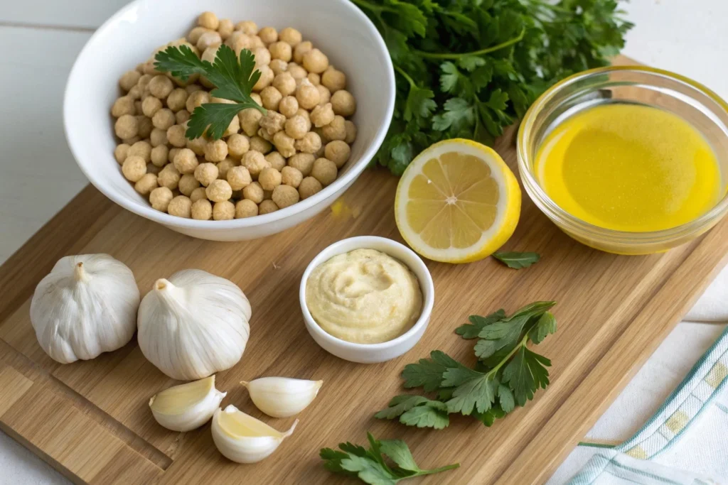 Garlic Hummus Recipe