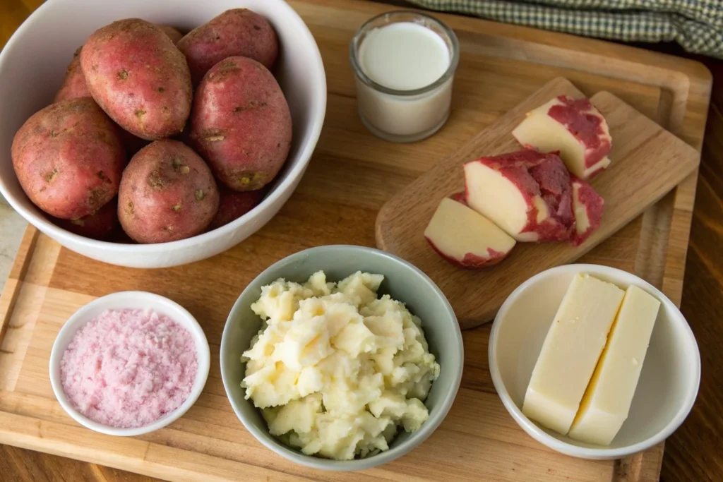 Mashed Red Potatoes Recipe