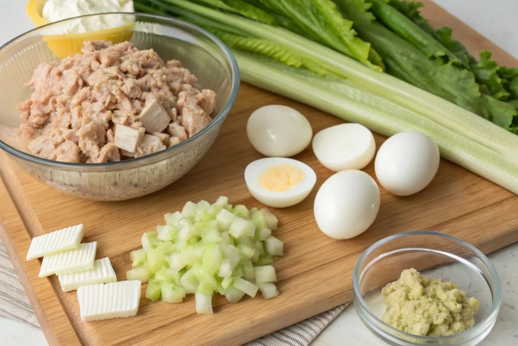 Tuna Salad with Egg