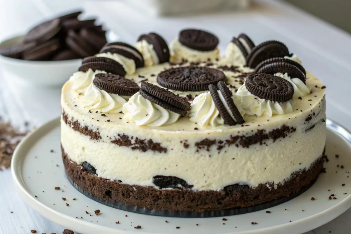 Oreo Cheesecake Cake Recipe