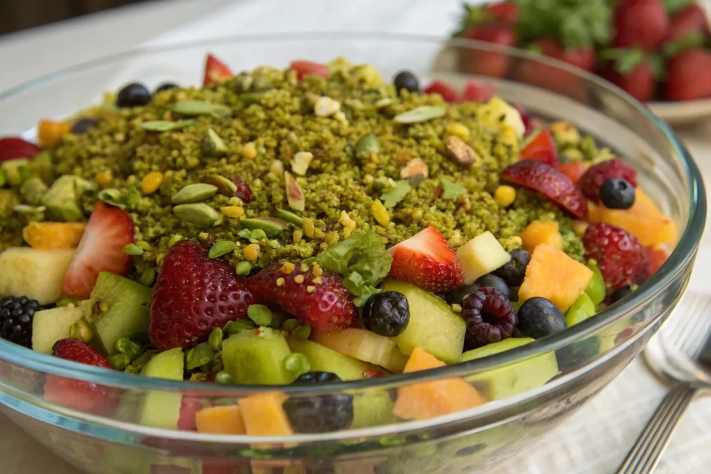 summer pistachio salad