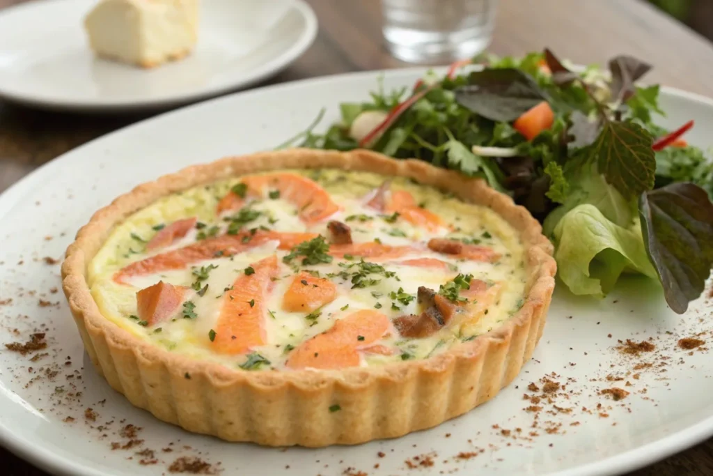 Salmon Quiche Recipe