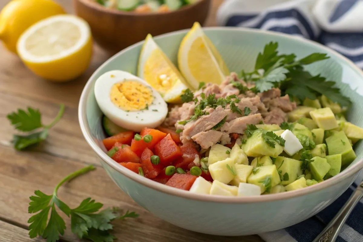 Tuna Salad with Egg